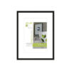 Apollon 45 X 60 noir Cadre Nielsen Apollon 45x60 cm