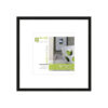Apollon 50 X 50 noir Cadre Nielsen Apollon 50x50 cm noir