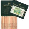 112124_Colour pencil PITT PASTEL tin of 24 Crayon Pitt Pastel boîte métal de 24 pièces Faber Castell
