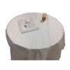 Nappe de Noël Polyester Neige argentée Nydel Nappe de Noël Polyester Neige argentée Nydel