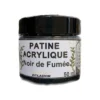 Patine meuble acrylique Noir de fumée Patine meuble acrylique Noir de fumée 50 ml
