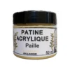 Patine meuble acrylique Paille Patine meuble acrylique Noir de fumée 50 ml