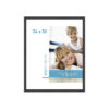 Classic 24X30 noir mat Cadre Nielsen Classic 24x30