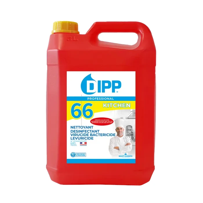 Nettoyant désinfectant cuisine professionnelle Dipp 66