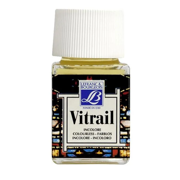 Peinture Vitrail incolore 50 ml Lefranc Bourgeois