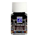 Peinture Vitrail brun foncé 50 ml Lefranc Bourgeois