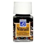 Peinture Vitrail jaune orange 50 ml Lefranc Bourgeois