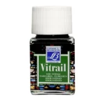 Peinture Vitrail vert intense 50 ml Lefranc Bourgeois