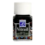 Peinture Vitrail vert olive 50 ml Lefranc Bourgeois