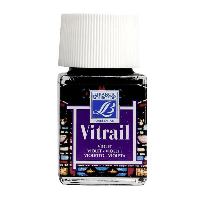 Peinture Vitrail violet 50 ml Lefranc Bourgeois