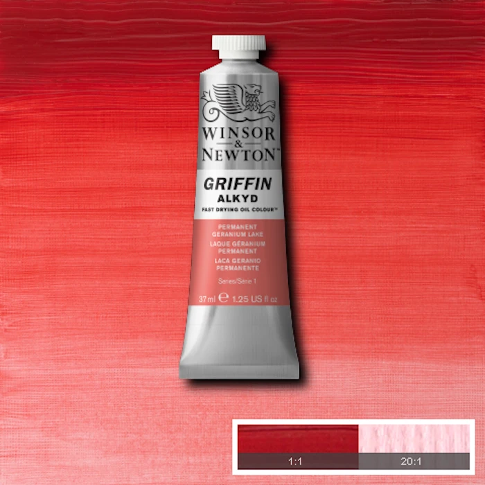 Huile Alkyd Griffin laque geranium 37ml W&N