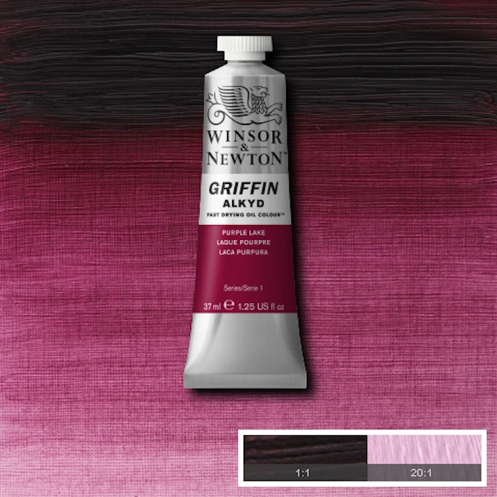 Huile Alkyd Griffin laque pourpre 37ml W&N