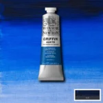 Huile Alkyd Griffin bleu outremer vert 37ml W&N