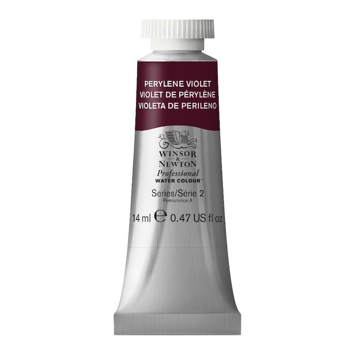 Aquarelle en tube violet perylene 14ml W&N série 2