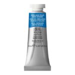 Aquarelle en tube bleu ceruleum rouge 14ml W&N série 3
