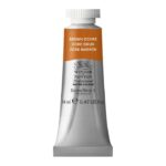 Aquarelle en tube ocre brun 14ml W&N série 1