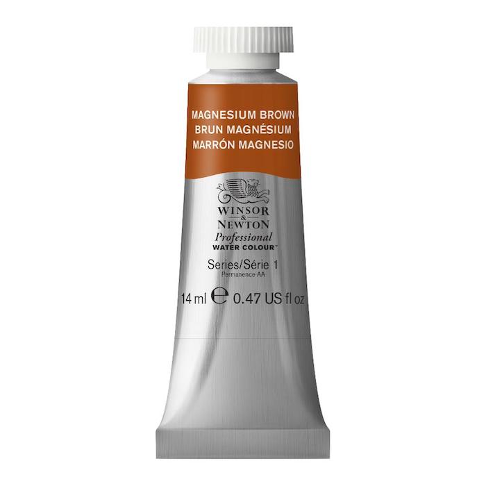 Aquarelle en tube brun magnésium 14ml W&N série 1