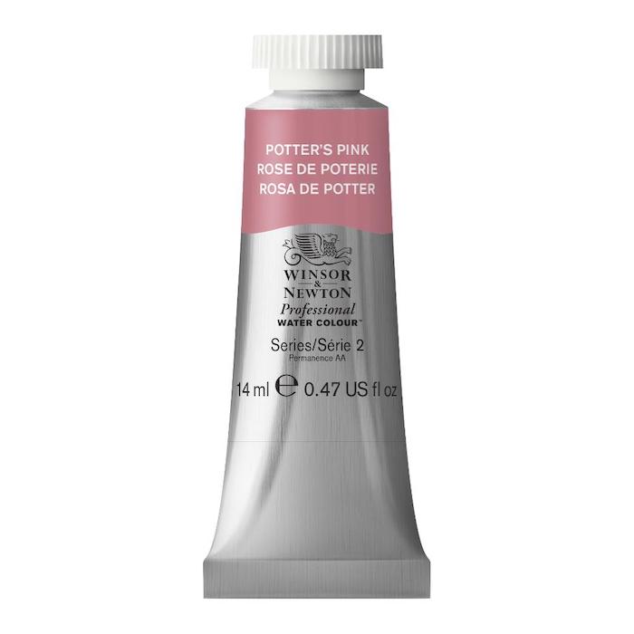 Aquarelle en tube rose de poterie 14ml W&N série 2
