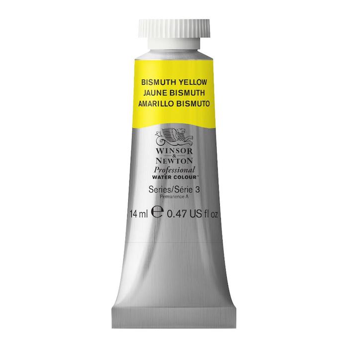 Aquarelle en tube jaune bismuth 14ml W&N série 3