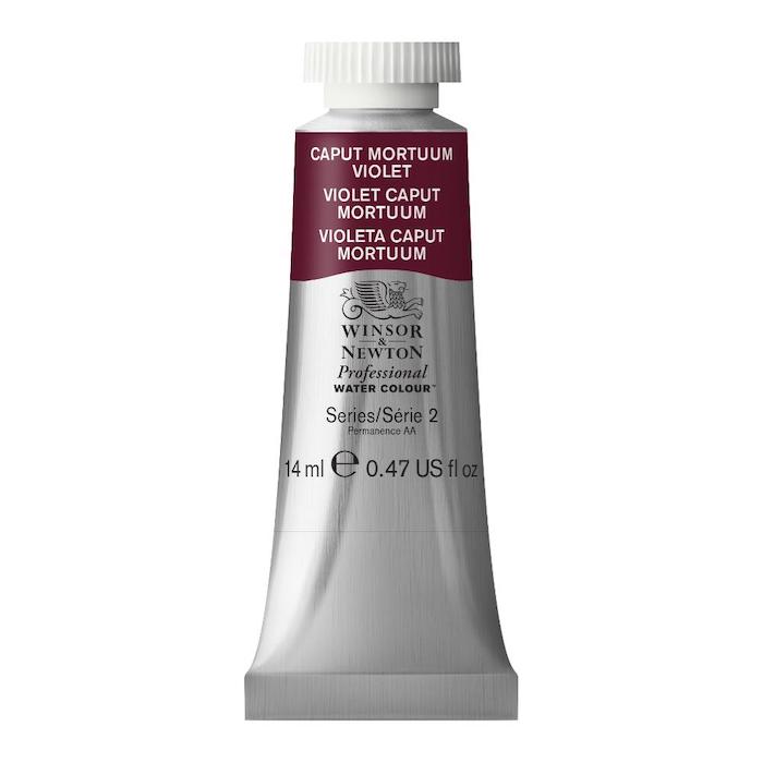Aquarelle en tube violet caput mortum 14ml W&N série 2