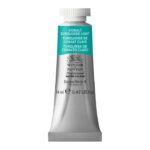 Aquarelle en tube turquoise cobalt clair 14ml W&N série 4