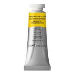 Aquarelle en tube jaune transparent 14ml W&N série 1
