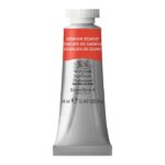 Aquarelle en tube écarlate de cadmium 14ml W&N série 4