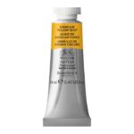 Aquarelle en tube jaune cadmium foncé 14ml W&N série 4
