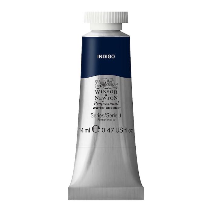 Aquarelle en tube indigo 14ml W&N série 1