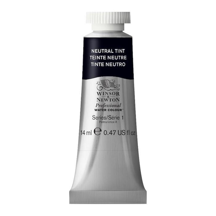 Aquarelle en tube teinte neutre 14ml W&N série 1