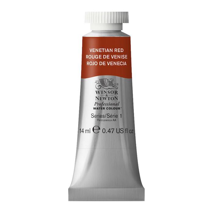 Aquarelle en tube rouge de Venise 14ml W&N série 1