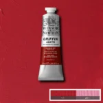 Huile Alkyd Griffin rouge cadmium foncé 37ml W&N