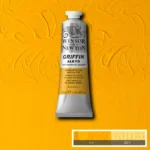 Huile Alkyd Griffin jaune cadmium moyen 37ml W&N