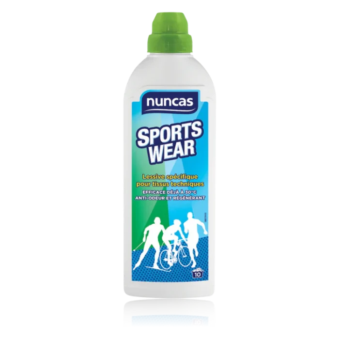 Lessive spécifique pour tissus techniques SportSwear Nuncas 750 ml